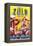 ZULU, Italian poster art, 1964.-null-Framed Stretched Canvas