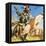 Zulu Warrior-McConnell-Framed Premier Image Canvas