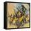 Zulu Warriors-McConnell-Framed Premier Image Canvas