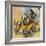 Zulu Warriors-McConnell-Framed Giclee Print