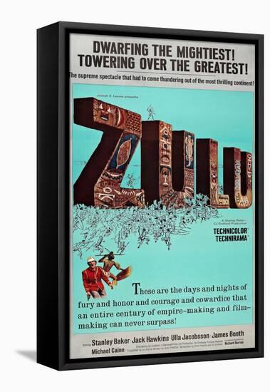 Zulu-null-Framed Stretched Canvas