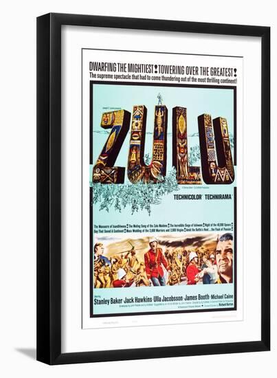 Zulu-null-Framed Art Print