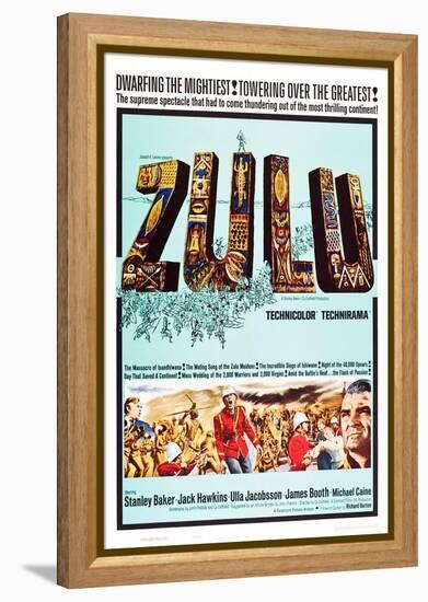 Zulu-null-Framed Stretched Canvas