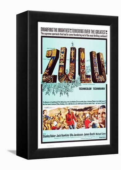 Zulu-null-Framed Stretched Canvas