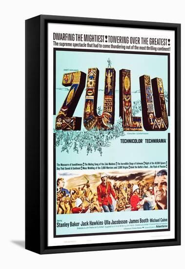 Zulu-null-Framed Stretched Canvas