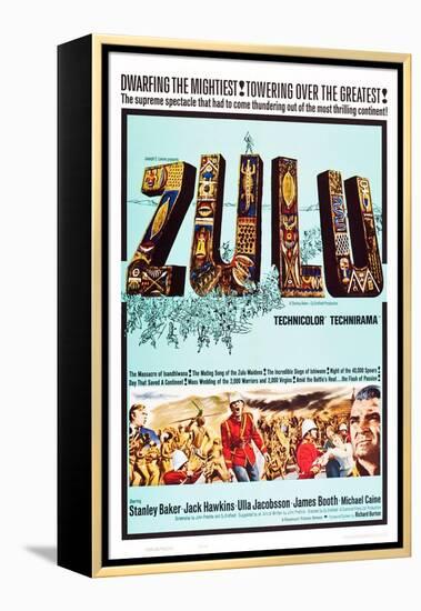 Zulu-null-Framed Stretched Canvas