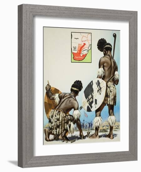 Zulus-Mcbride-Framed Giclee Print