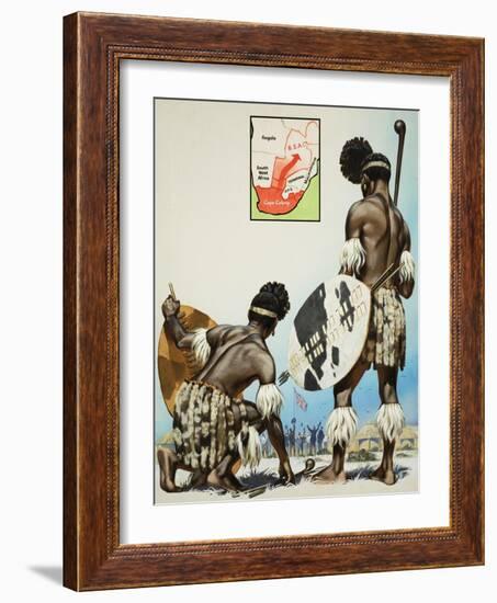 Zulus-Mcbride-Framed Giclee Print