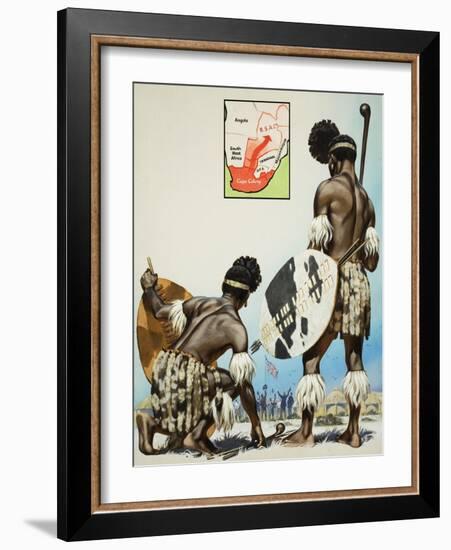 Zulus-Mcbride-Framed Giclee Print