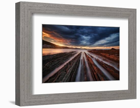 Zumaia Flysch 6-Juan Pablo De-Framed Photographic Print