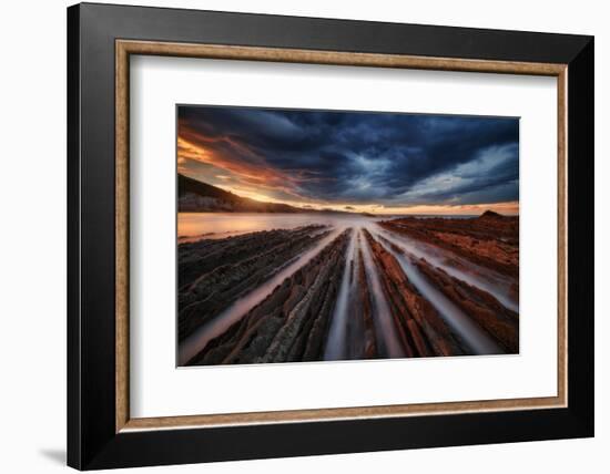 Zumaia Flysch 6-Juan Pablo De-Framed Photographic Print