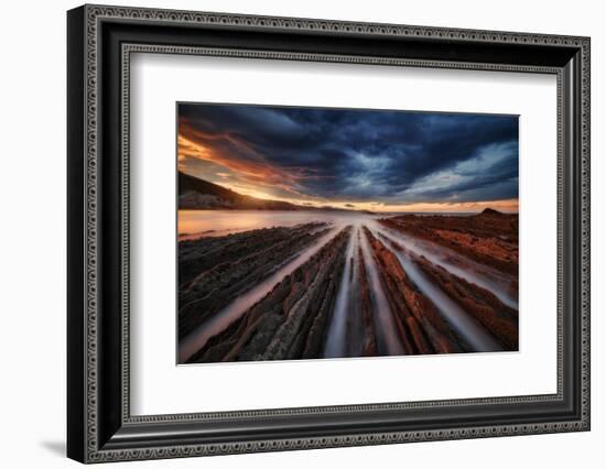 Zumaia Flysch 6-Juan Pablo De-Framed Photographic Print