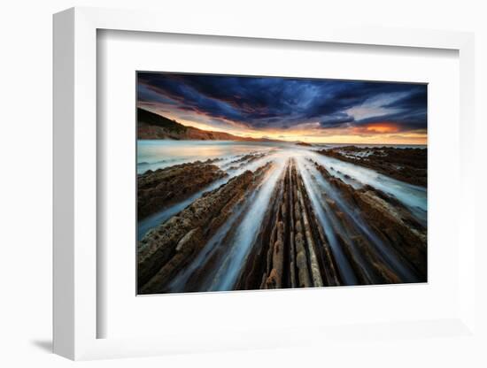 Zumaia Flysch-Juan Pablo De-Framed Photographic Print