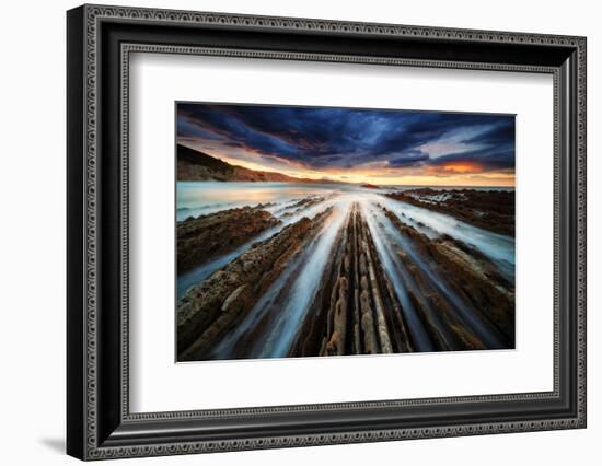 Zumaia Flysch-Juan Pablo De-Framed Photographic Print