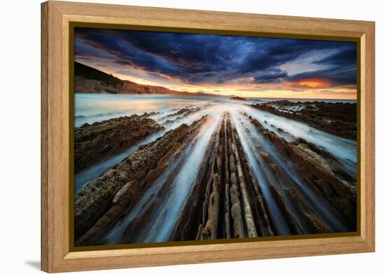 Zumaia Flysch-Juan Pablo De-Framed Premier Image Canvas