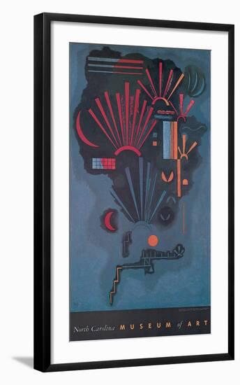 Zunehmen-Wassily Kandinsky-Framed Art Print