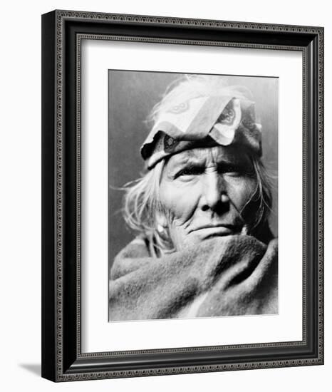 Zuni Elder-Edward S^ Curtis-Framed Giclee Print
