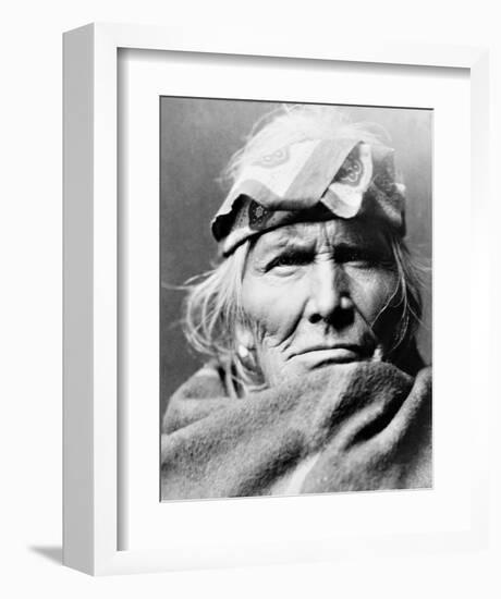 Zuni Elder-Edward S^ Curtis-Framed Giclee Print