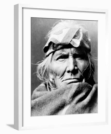 Zuni Elder-Edward S^ Curtis-Framed Giclee Print