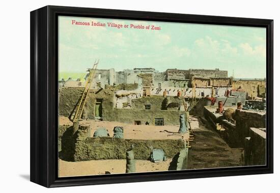 Zuni Pueblo, New Mexico-null-Framed Stretched Canvas