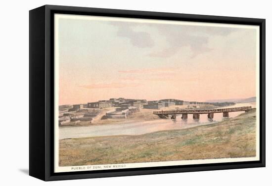 Zuni Pueblo, New Mexico-null-Framed Stretched Canvas