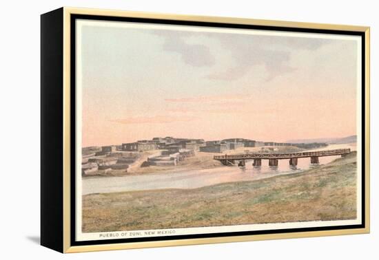 Zuni Pueblo, New Mexico-null-Framed Stretched Canvas