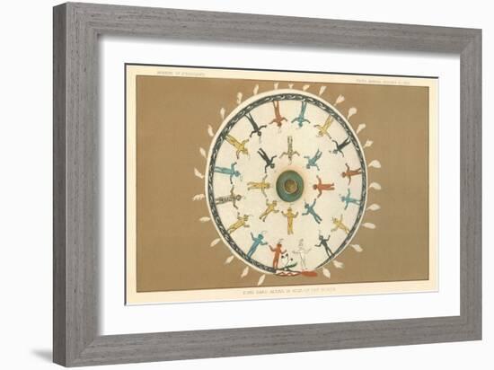 Zuni Sand Altar-null-Framed Art Print