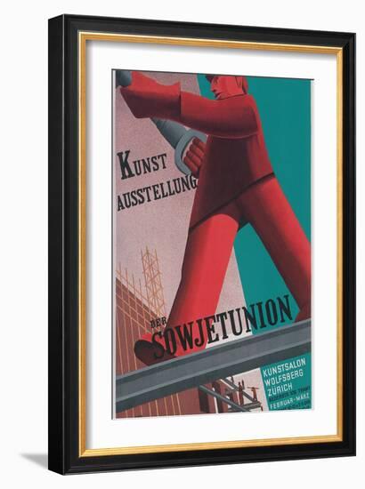 Zurich Exhibit of Soviet Art-null-Framed Art Print