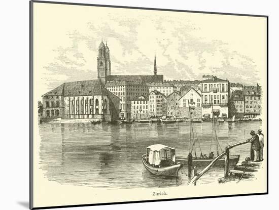 Zurich-null-Mounted Giclee Print