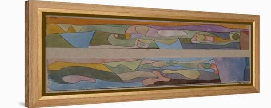 Zwei Kleine Aquarellen-Paul Klee-Framed Premier Image Canvas