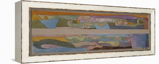 Zwei Kleine Aquarellen-Paul Klee-Framed Premier Image Canvas