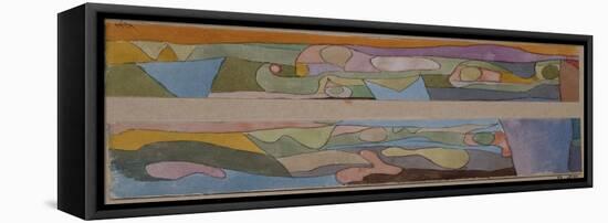Zwei Kleine Aquarellen-Paul Klee-Framed Premier Image Canvas