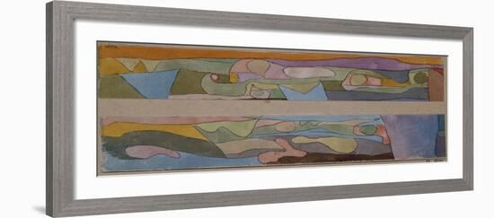 Zwei Kleine Aquarellen-Paul Klee-Framed Giclee Print