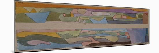 Zwei Kleine Aquarellen-Paul Klee-Mounted Giclee Print