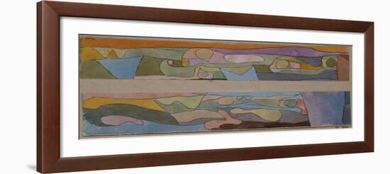 Zwei Kleine Aquarellen-Paul Klee-Framed Giclee Print