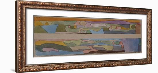 Zwei Kleine Aquarellen-Paul Klee-Framed Giclee Print