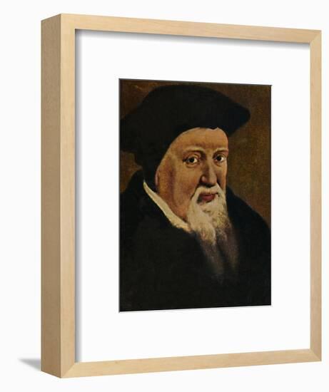 'Zwingli 1484-1531', 1934-Unknown-Framed Giclee Print