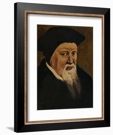 'Zwingli 1484-1531', 1934-Unknown-Framed Giclee Print