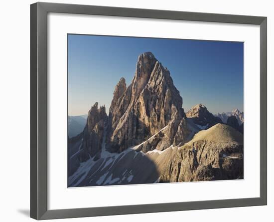 Zwšlferkofel, North Face, South Tyrol, the Dolomites Mountains, Italy-Rainer Mirau-Framed Photographic Print