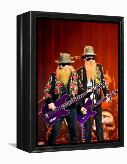 Zz Top-null-Framed Stretched Canvas