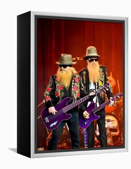 Zz Top-null-Framed Stretched Canvas