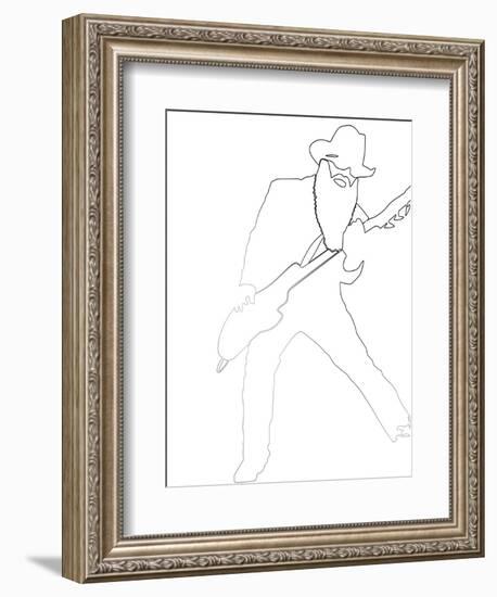 ZZ Top-Logan Huxley-Framed Art Print