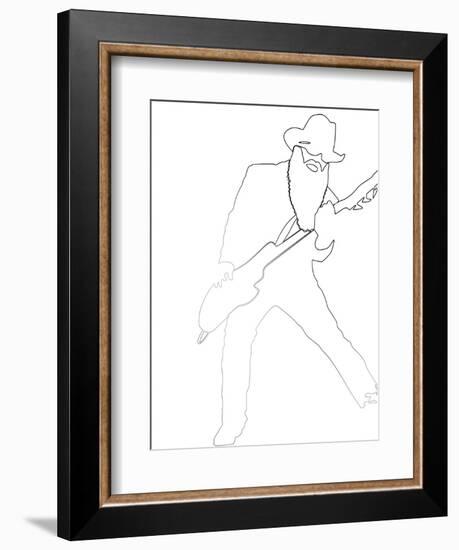 ZZ Top-Logan Huxley-Framed Art Print