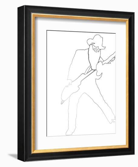 ZZ Top-Logan Huxley-Framed Art Print